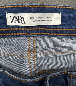 Zara Blue Denim Jeans