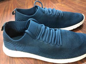 Blue Knit Sneakers UK7