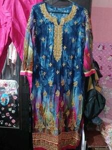 Embroidered Kurta Set