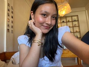 white Solid Square Neck top