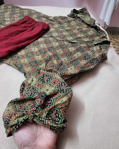 Printed Kurta Set