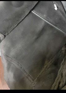 Mango Faux Leather Jacket