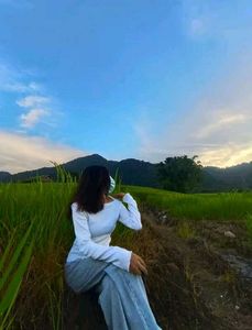 White Asymmetrical Long Sleeve Top
