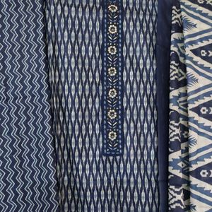 Denim Look Suit Fabric
