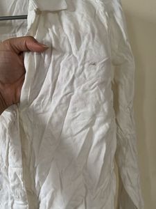 White Button-Down Top shirt