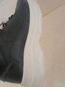 Koovs Black Shoes, has a little heel