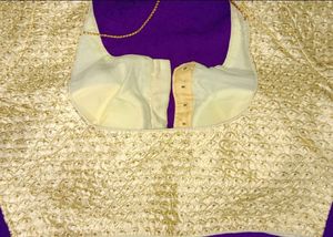 Brand New Beautiful Cream Colour Blouse