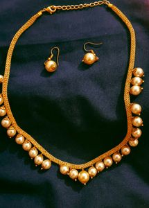 Neckless With Cute Jhumki For Girls And Womens. ..