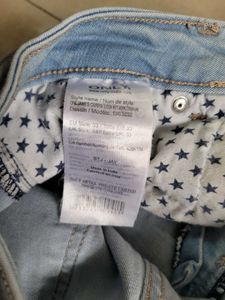 Ripped Light Wash Denim Jeans