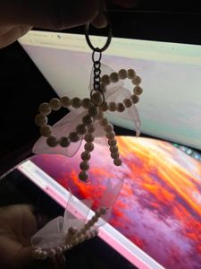 Cute Pearl Keychain