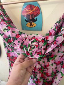 Cover Story Floral Flare Dress