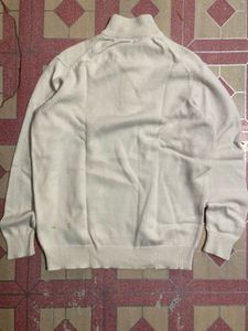 Quarter Zip Knit Sweater