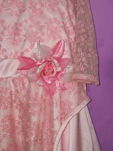 Pink Lace Dress