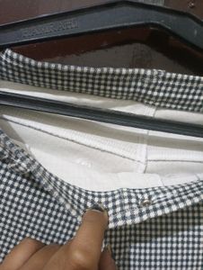 Black And White Trousers