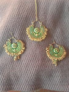 Earring With Mangtika