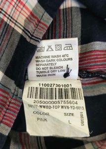 ✨ BARE DENIM Checked Shirt