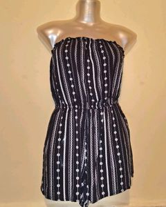 Size M/L 🎁Buy 2 Get 1 Free 🎁Strapless Jumpsuit