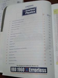 Errorless Physics Vol 1- NEET 2025 Edition