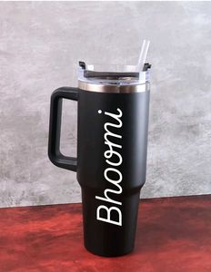 Customize Your Own Matte Black Insulated Mug