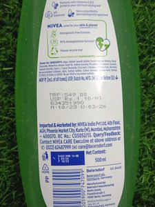 Nivea Lemon &amp; Oil Shower Gel