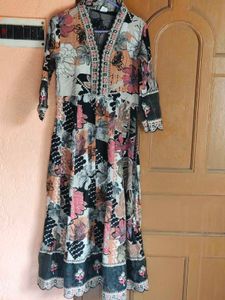 Floral Print Maxi Dress