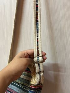 &#34;Eco-Friendly Himalayan Hemp Shoulder Bag”
