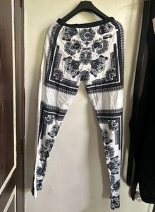 Patterned Casual Pants