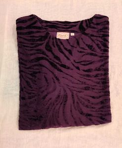 Purple Long Sleeve Top