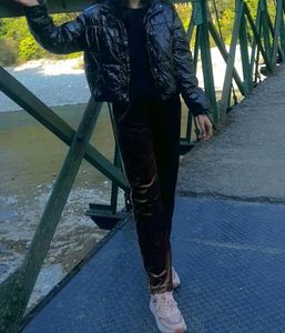 Stylish vermoda Black Puffer Jacket