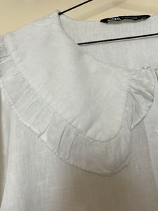 Peter Pan Collar Top from ZARA