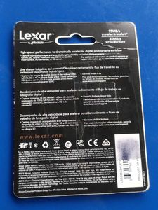 Lexar Professional 256GB SDXC UHS-I memory card