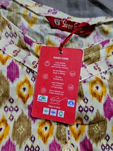 Three Ganesh Stright Kurthi Set