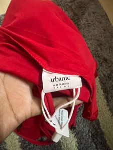 Red Hot Cutout Slit Dress