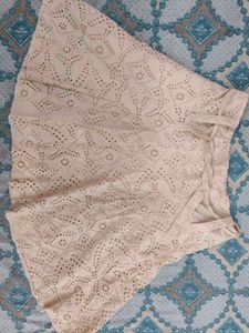 Eyelet Skirt - Bohemian Chic