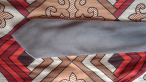 Grey Colour Tie For School Uniform