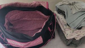 Baby Phat Black &amp; Pink Shoulder Bag