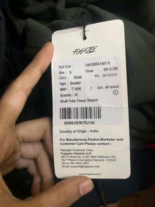 KHAKI POLAR FLEECE SHACKET COORD