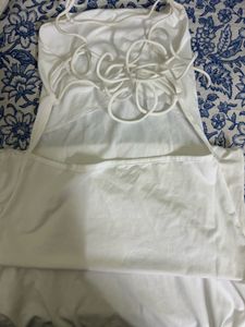 ˚˖𓍢ִ໋🦢˚Elegant White Maxi Dress