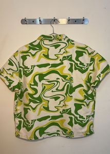 Patterned Short Sleeve Shirt