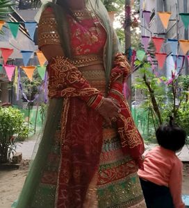 Banarsi Lehanga With Full Gota Work )(Only F
