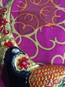 Statement Peacock Collar Necklace