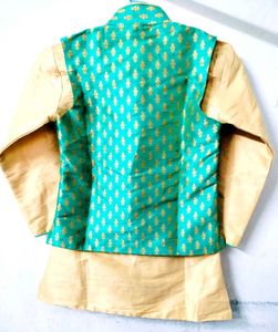 TRADITIONAL BOY&#39;S KURTA WITH TWO PAJAMAs