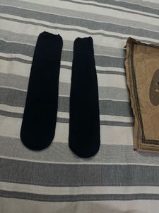 Navy Blue  High Socks