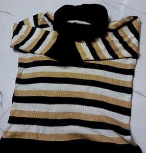 🖤🤍🤎 Colour turtle neck sweatshirt for women