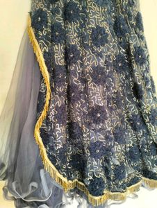 Elegant Navy Blue Ethnic designer Choli