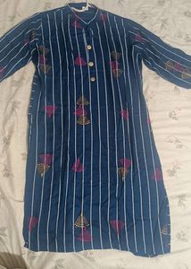 New Rayon Kurti Pant Set Size L