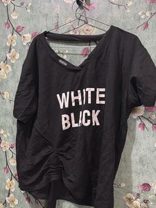 Black &amp; White Graphic Tee