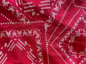 Unisex Red Shirt With White Motifs - H&amp;M Copy