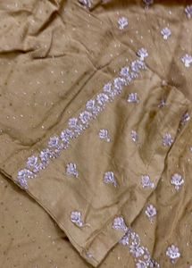 W Embroidered Yellow Kurta