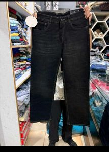 Louis Vuitton Black Straight Leg Jeans